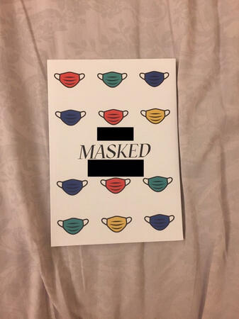 Masked book, 2020